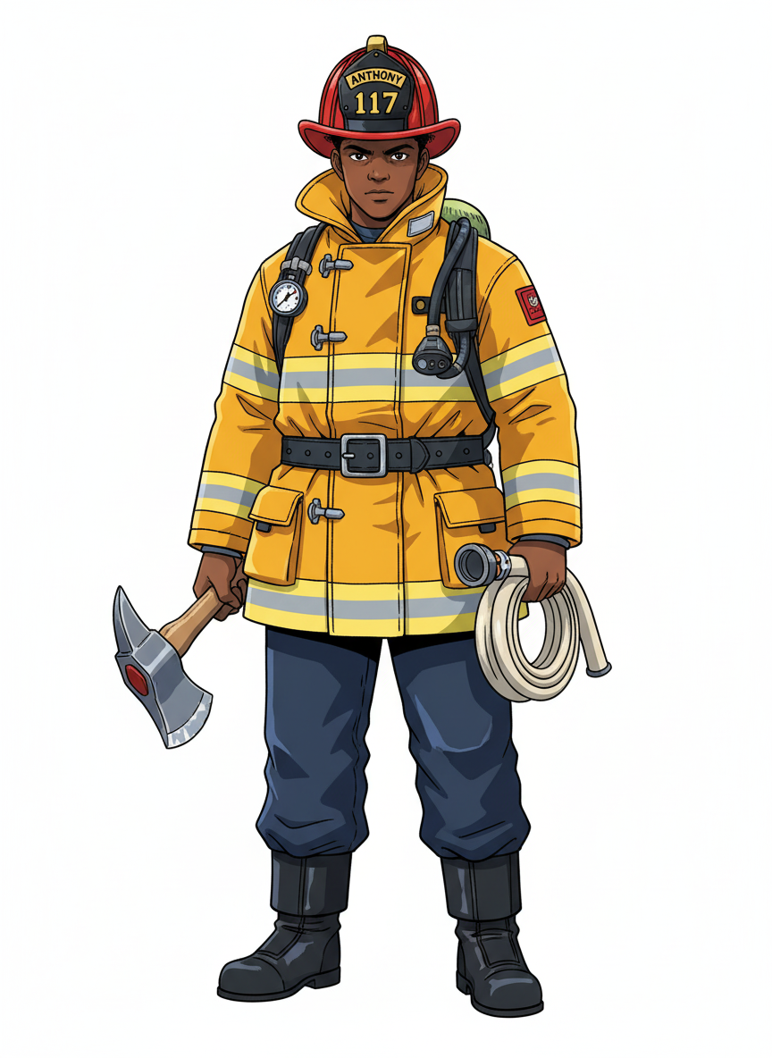Firefighter Anthony - Classic Anime