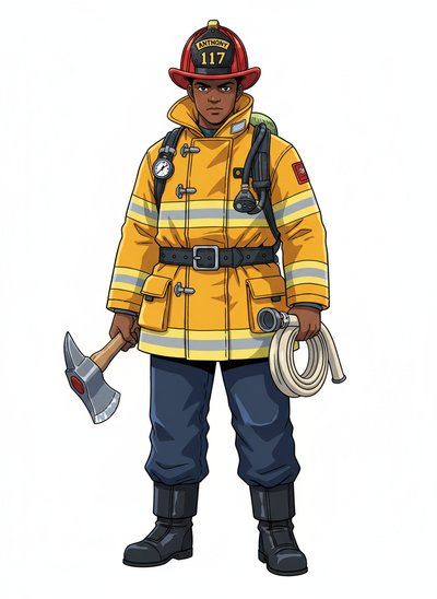 My Baby Firefighter 🚒 - Classic Anime