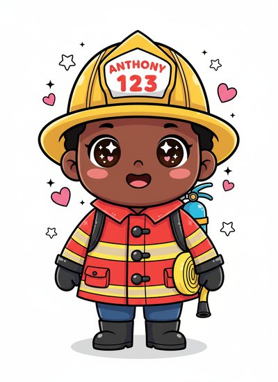 My Baby Firefighter 🚒 - Kawaii Cute