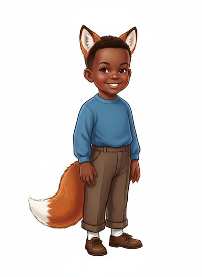 Anthony's Furry Fox Adventures 🦊 - Vintage Storybook