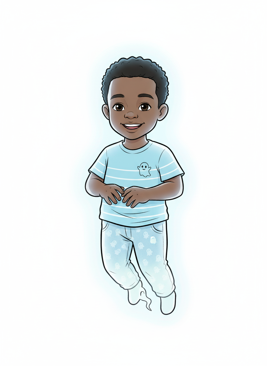 Anthony the Gentle Ghost - Classic Coloring Book