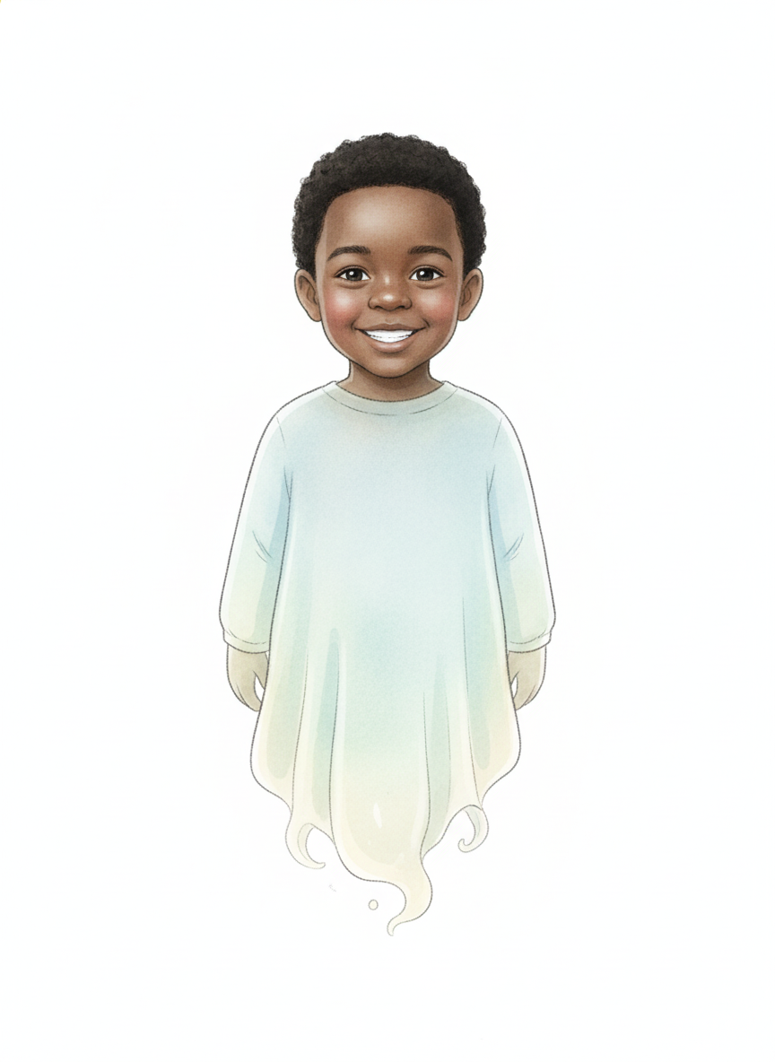Anthony the Gentle Ghost - Gentle Pencil