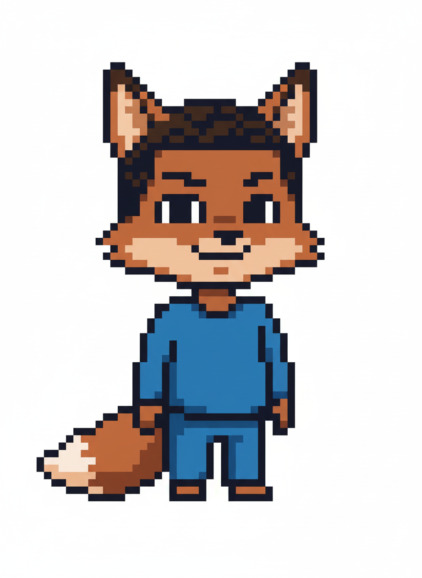 Anthony the Fox - Pixel Art