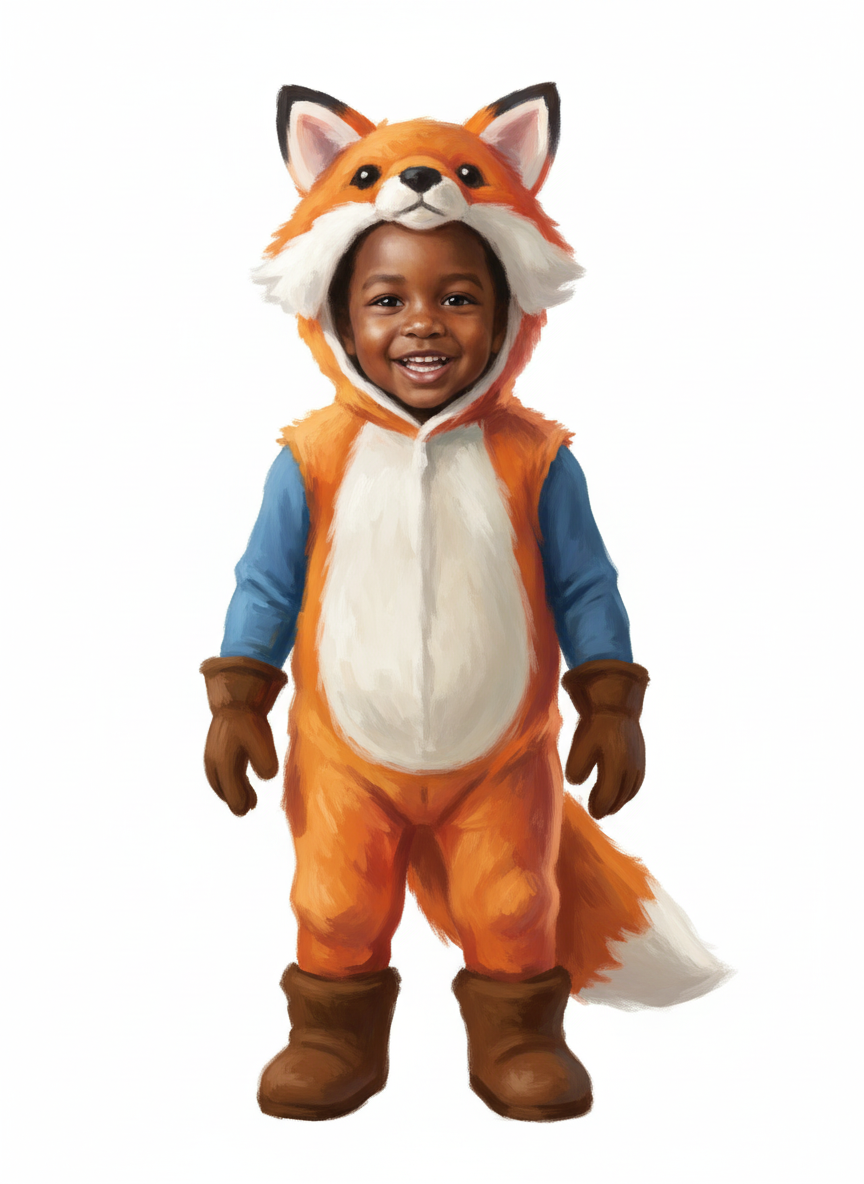 Anthony the Fox - Impressionist Painting