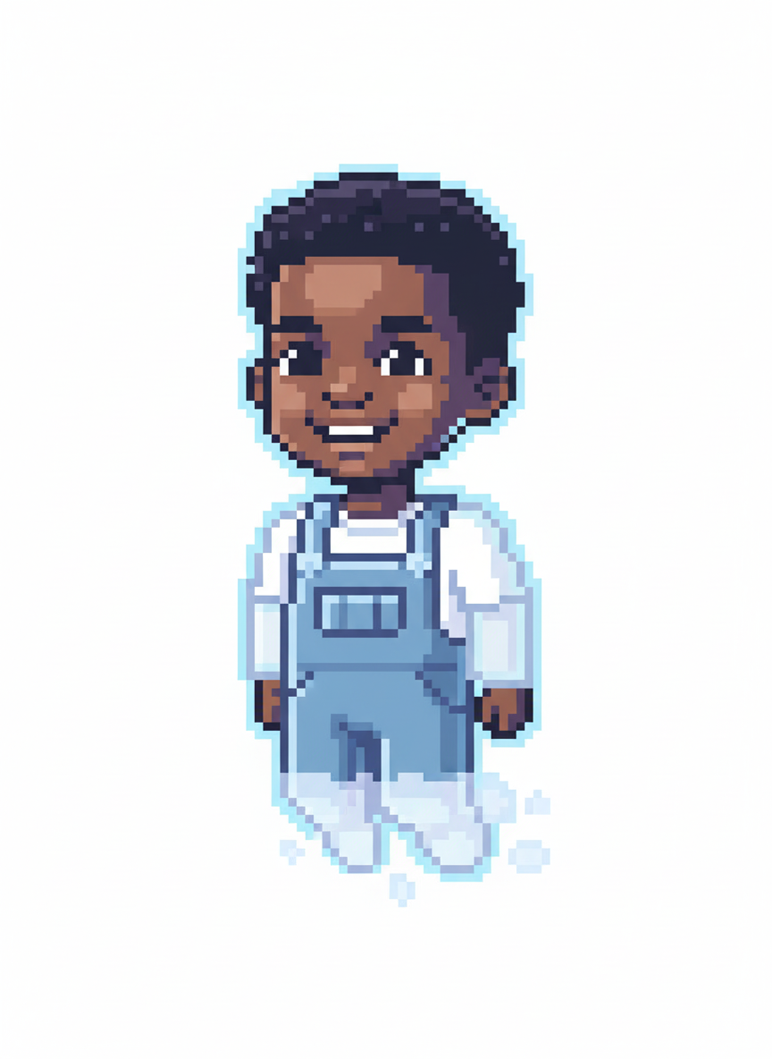 Anthony the Gentle Ghost - Pixel Art