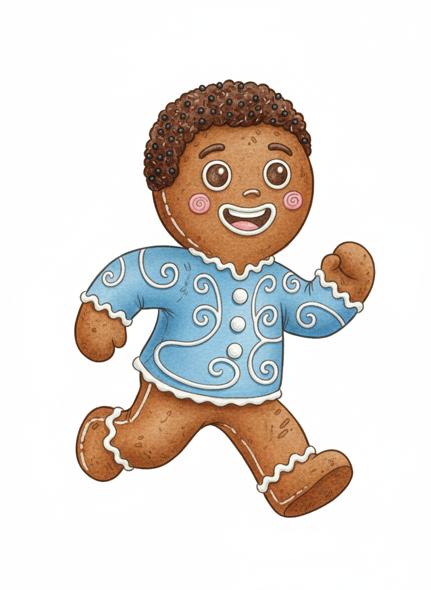 Gingerbread Anthony - Gentle Pencil
