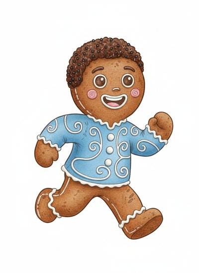 My Baby Gingerbread Adventure 🍪 - Gentle Pencil