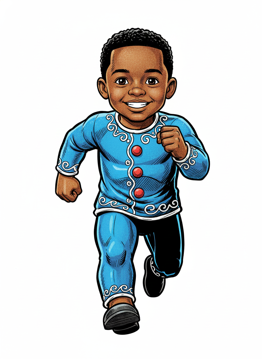 Gingerbread Anthony - Comic Book