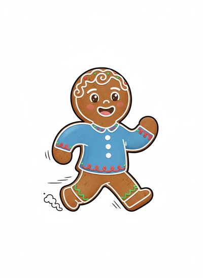 My Baby Gingerbread Adventure 🍪 - Minimalist