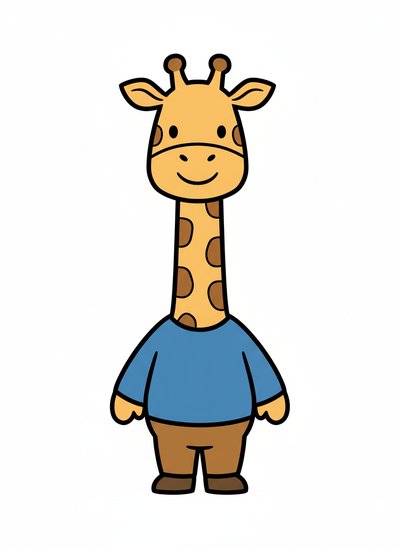 Anthony's Giraffe Adventures 🌟 - Preschool Simple