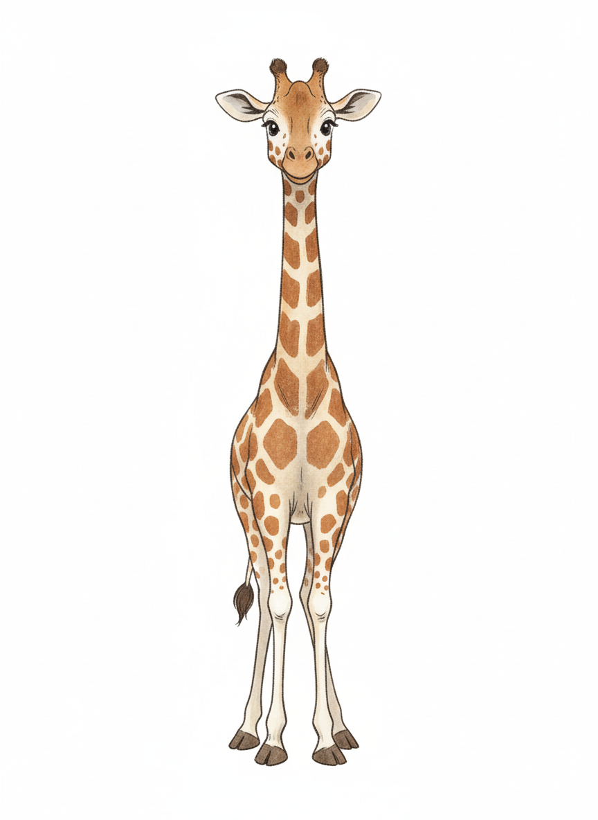 Giraffy Ant - Gentle Pencil