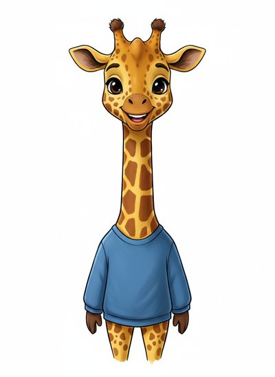 Anthony's Giraffe Adventures 🌟 - Golden Age Animation