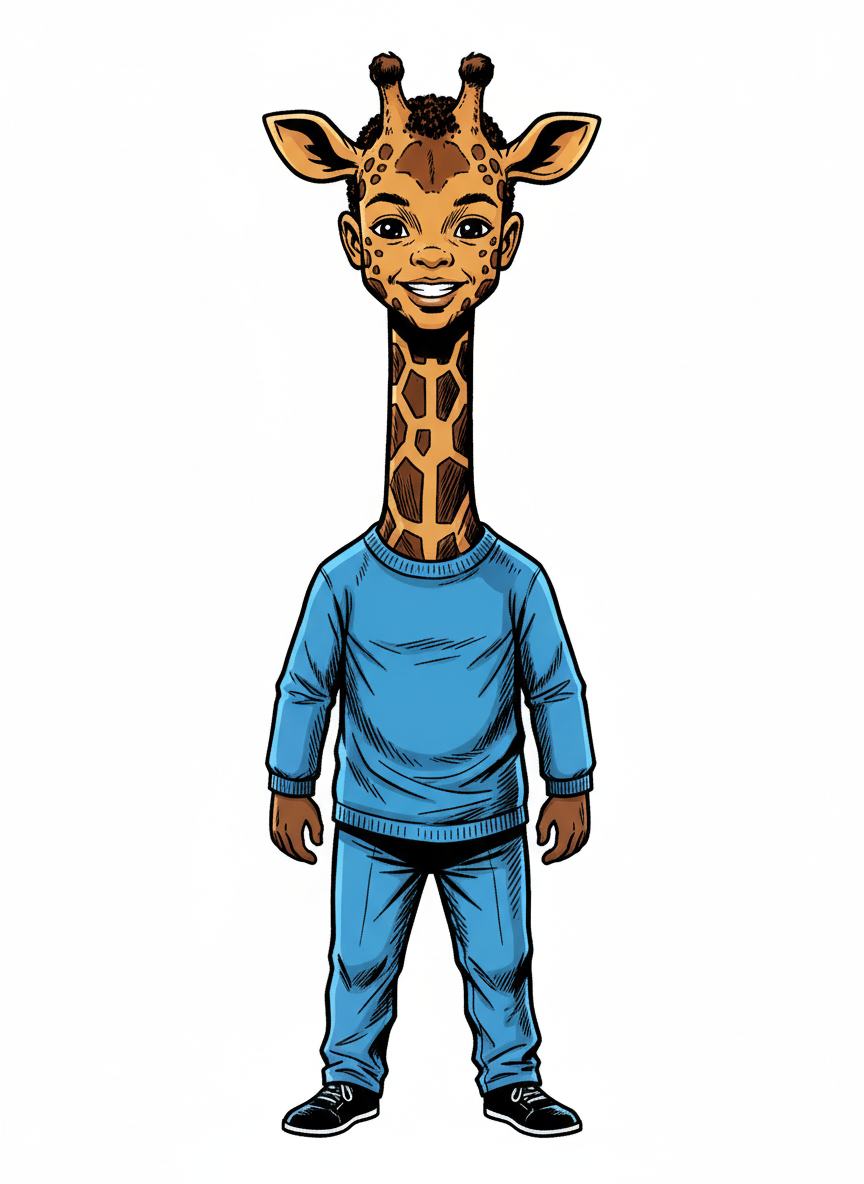 Giraffy Ant - Comic Book