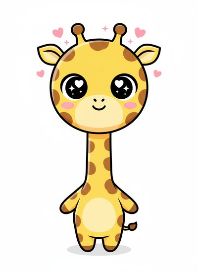 Anthony's Giraffe Adventures 🌟 - Kawaii Cute