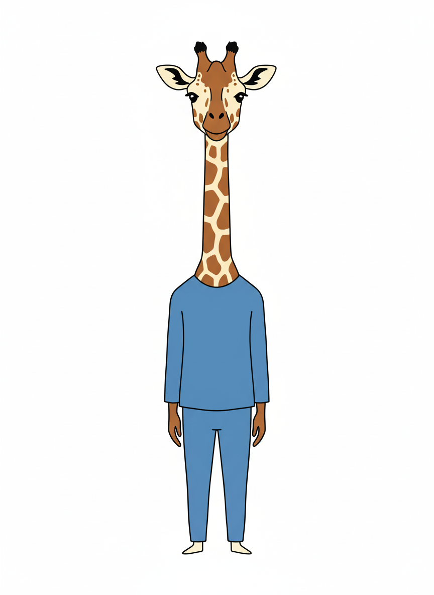 Giraffy Ant - Minimalist