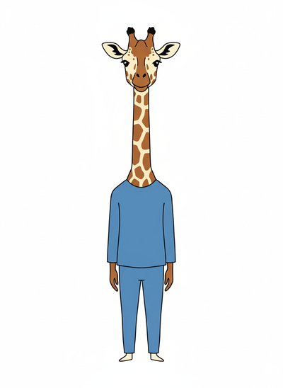 Anthony's Giraffe Adventures 🌟 - Minimalist