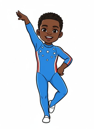 My Baby Gymnast 💫 - Classic Coloring Book