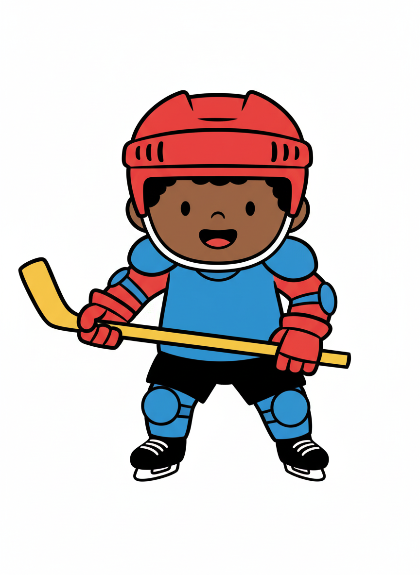 Anthony the Hockey Star - Preschool Simple