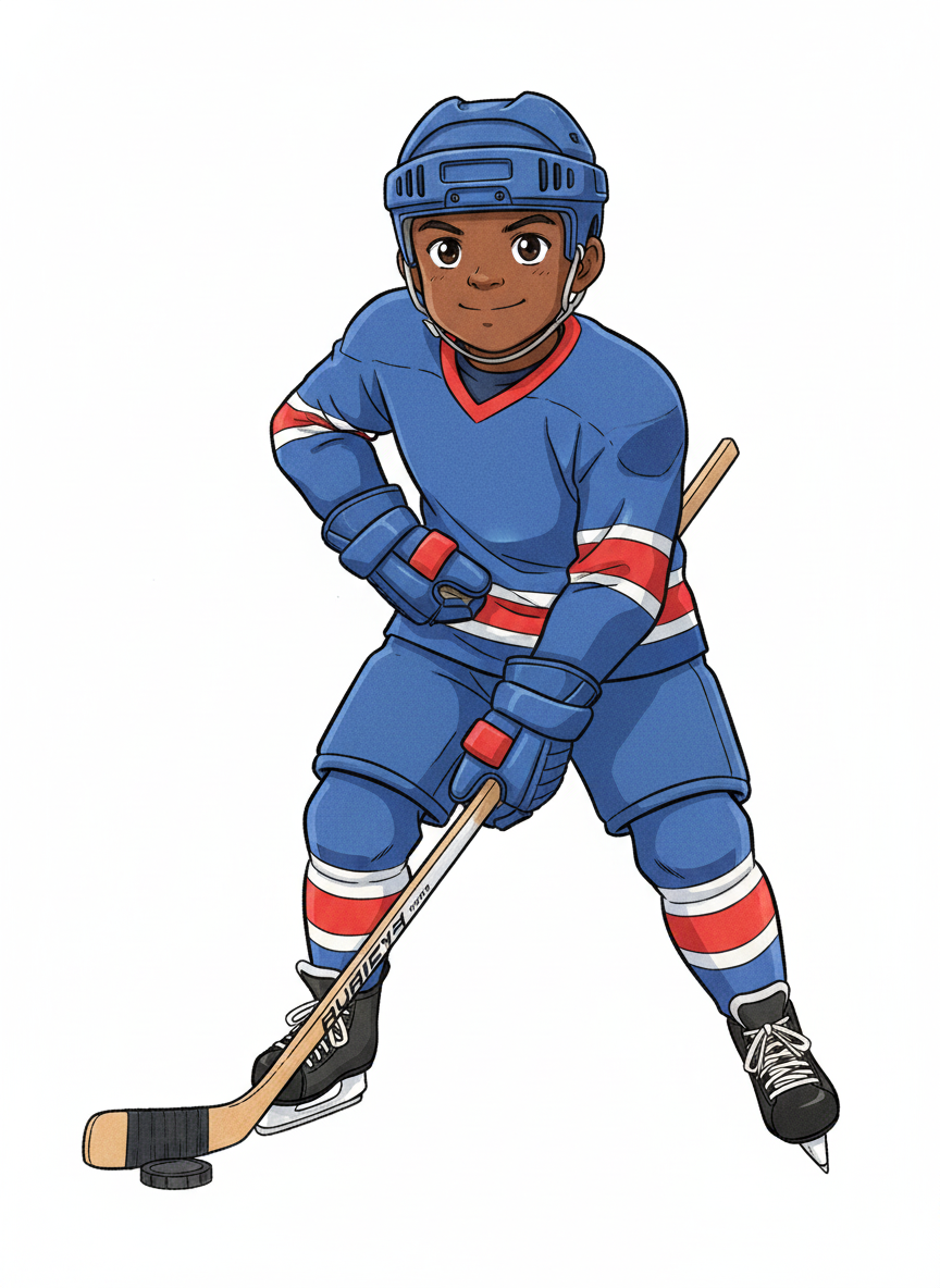 Anthony the Hockey Star - Classic Anime