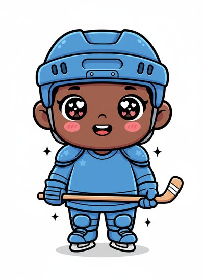 My Baby's Hockey Dreams 🏒 - Kawaii Cute