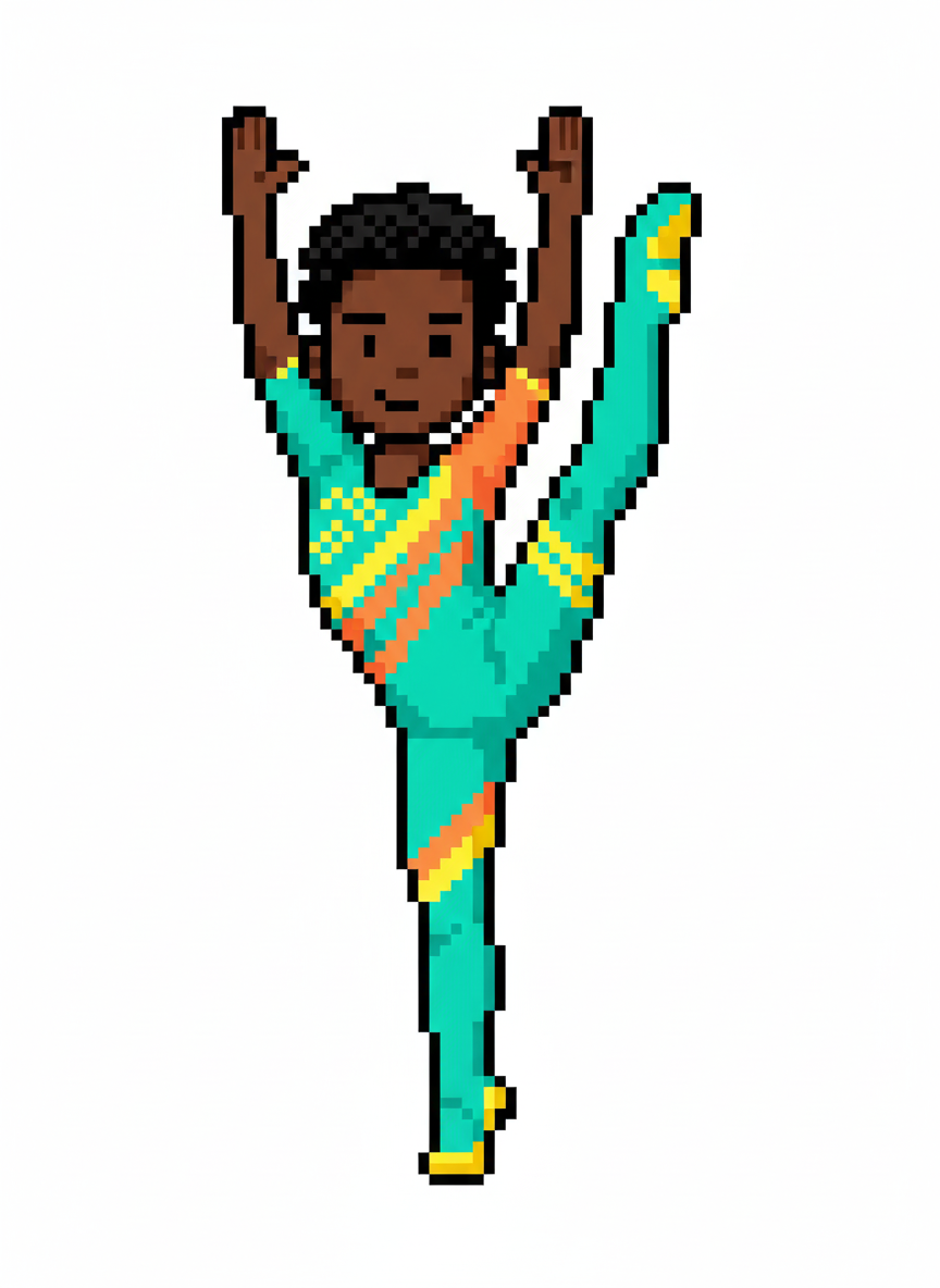 Anthony the Tiny Tumbler - Pixel Art