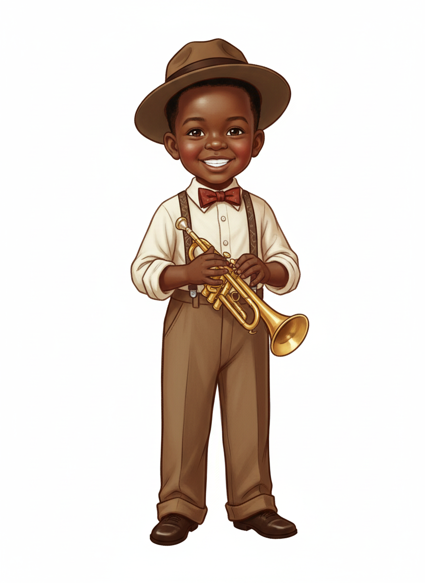 Anthony the Jazz Star - Vintage Storybook