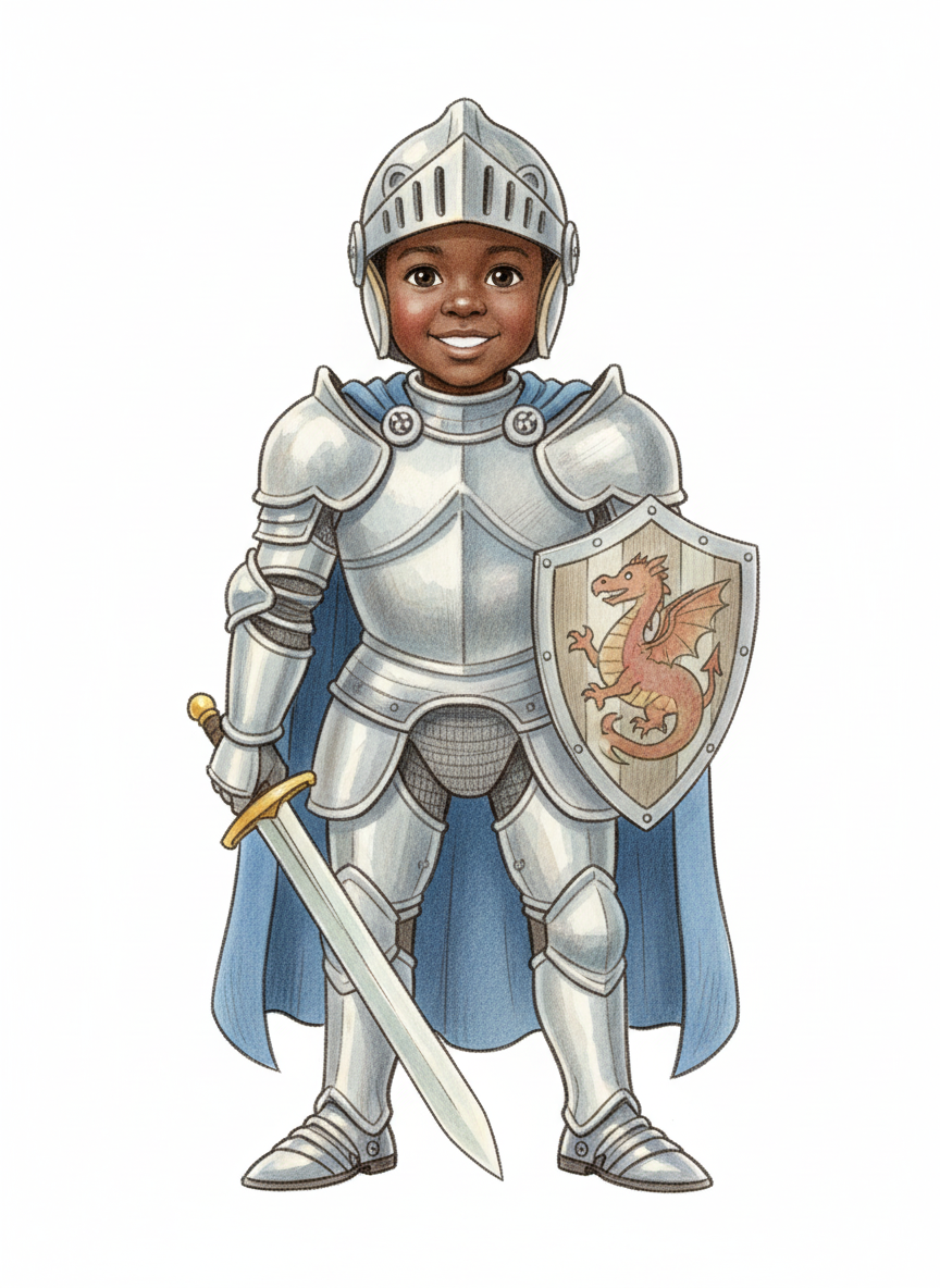 Anthony the Valiant - Gentle Pencil