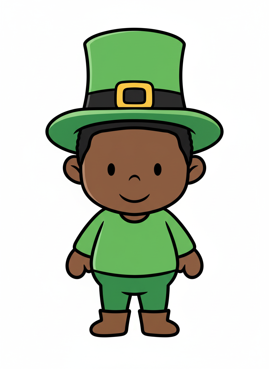 Leprechaun Anthony - Preschool Simple