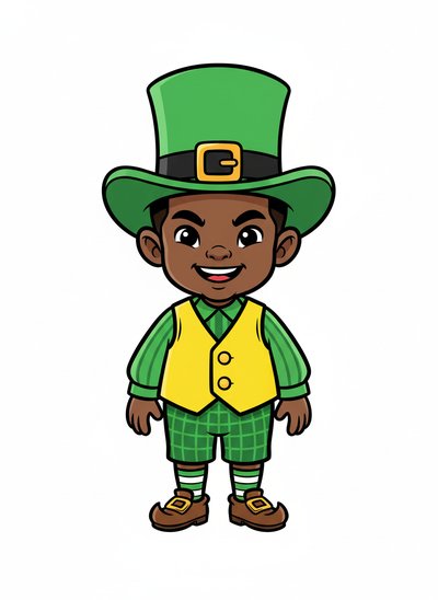My Baby as a Leprechaun 🌈 - Classic Coloring Book
