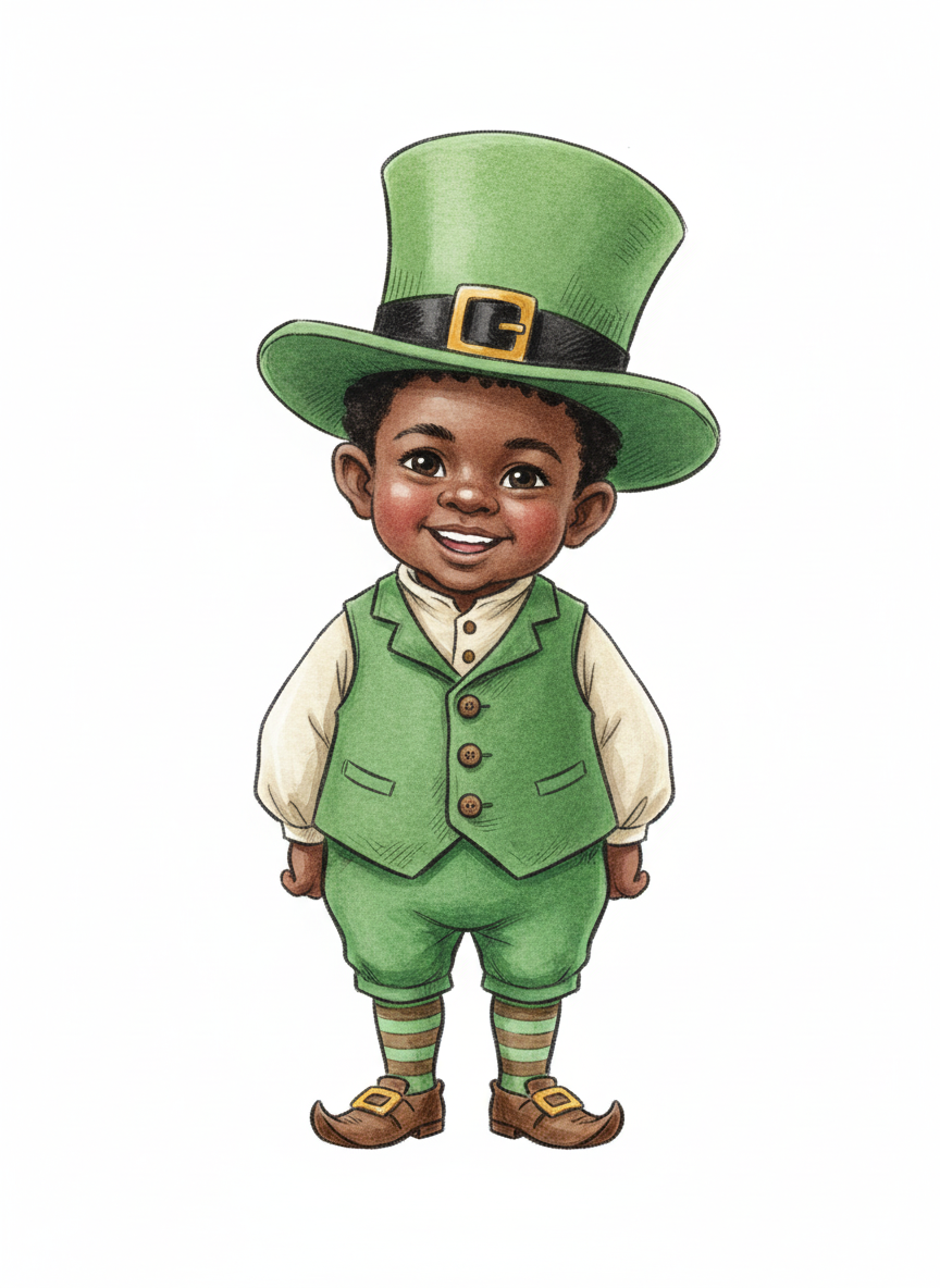 Leprechaun Anthony - Gentle Pencil