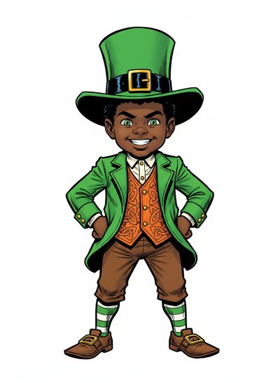 My Baby as a Leprechaun 🌈 - Comic Book