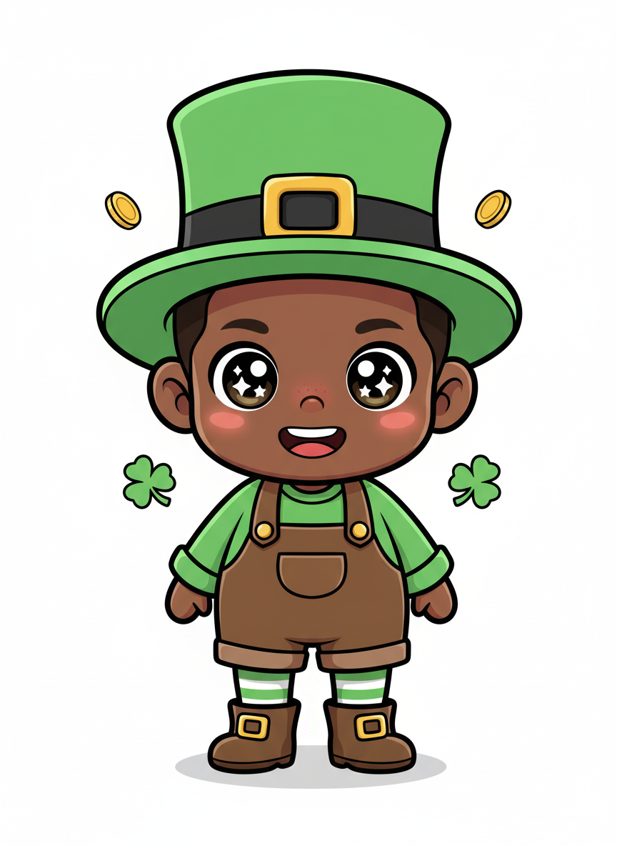 Leprechaun Anthony - Kawaii Cute