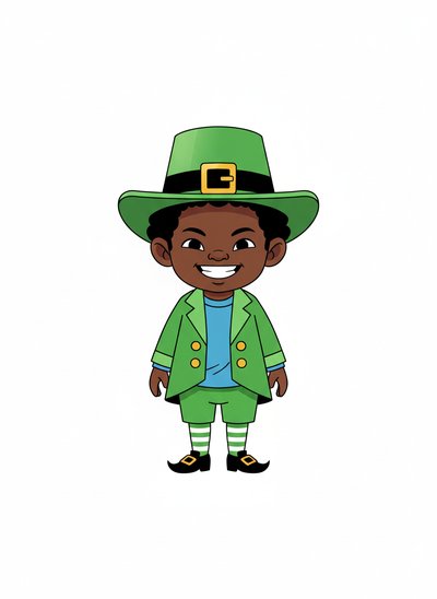 My Baby as a Leprechaun 🌈 - Minimalist
