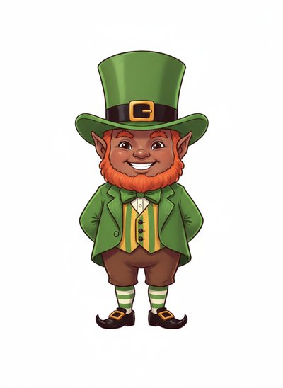 My Baby as a Leprechaun 🌈 - Vintage Storybook