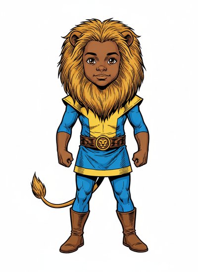Anthony's Lion Adventure 🦁 - Comic Book