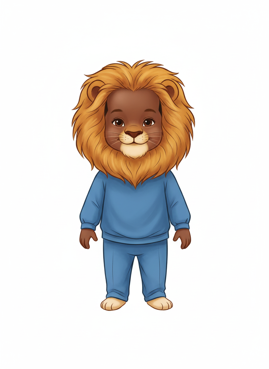 Lion-thony - Vintage Storybook
