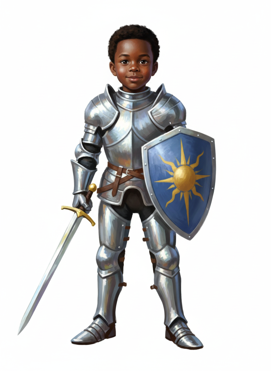 Anthony the Valiant - Impressionist Painting