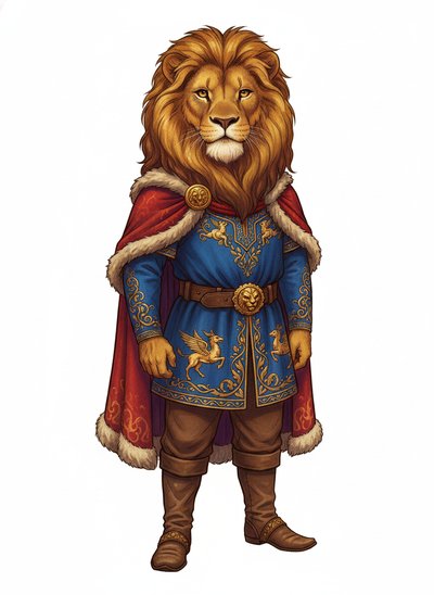 Anthony's Lion Adventure 🦁 - Fairy Tale Classic