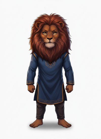 Anthony's Lion Adventure 🦁 - Webtoon Anime