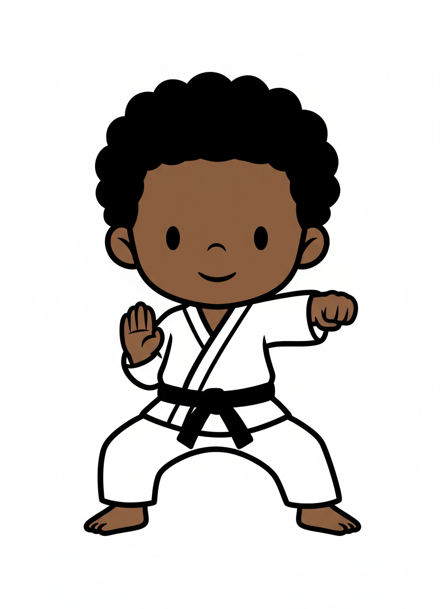 Anthony the Little Ninja - Preschool Simple