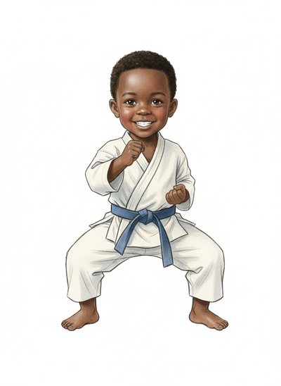 My Baby the Kung Fu Kid 🥋 - Gentle Pencil