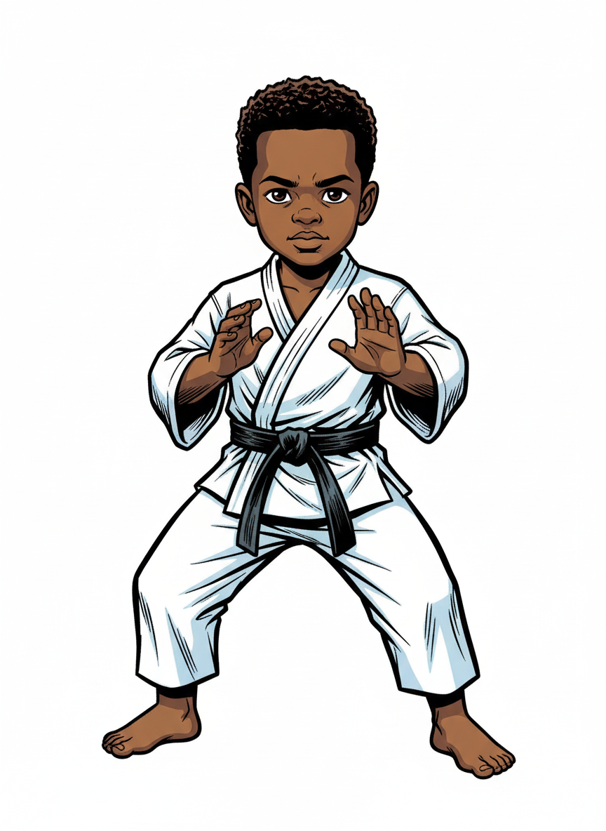 Anthony the Little Ninja - Comic Book