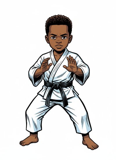 My Baby the Kung Fu Kid 🥋 - Comic Book
