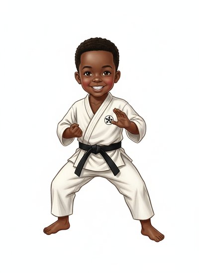 My Baby the Kung Fu Kid 🥋 - Vintage Storybook