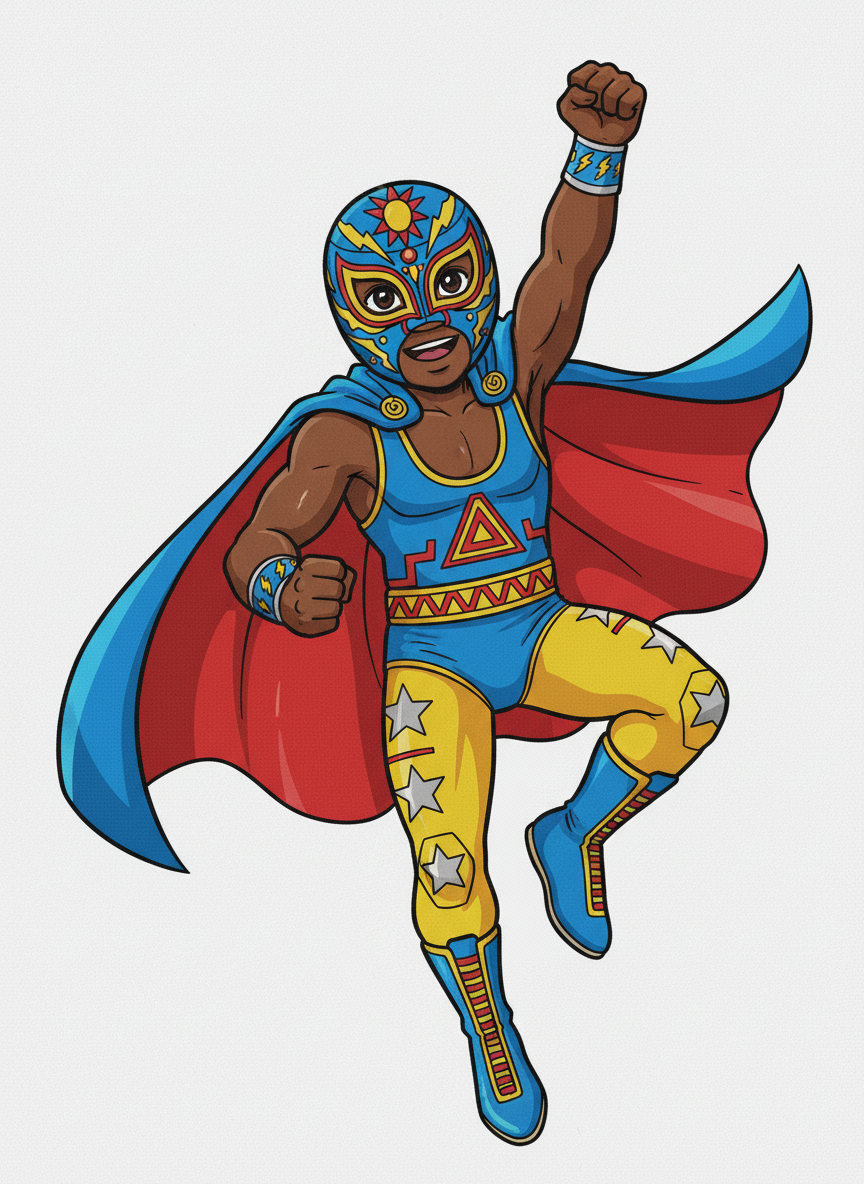 Anthony the Tiny Luchador - Classic Anime