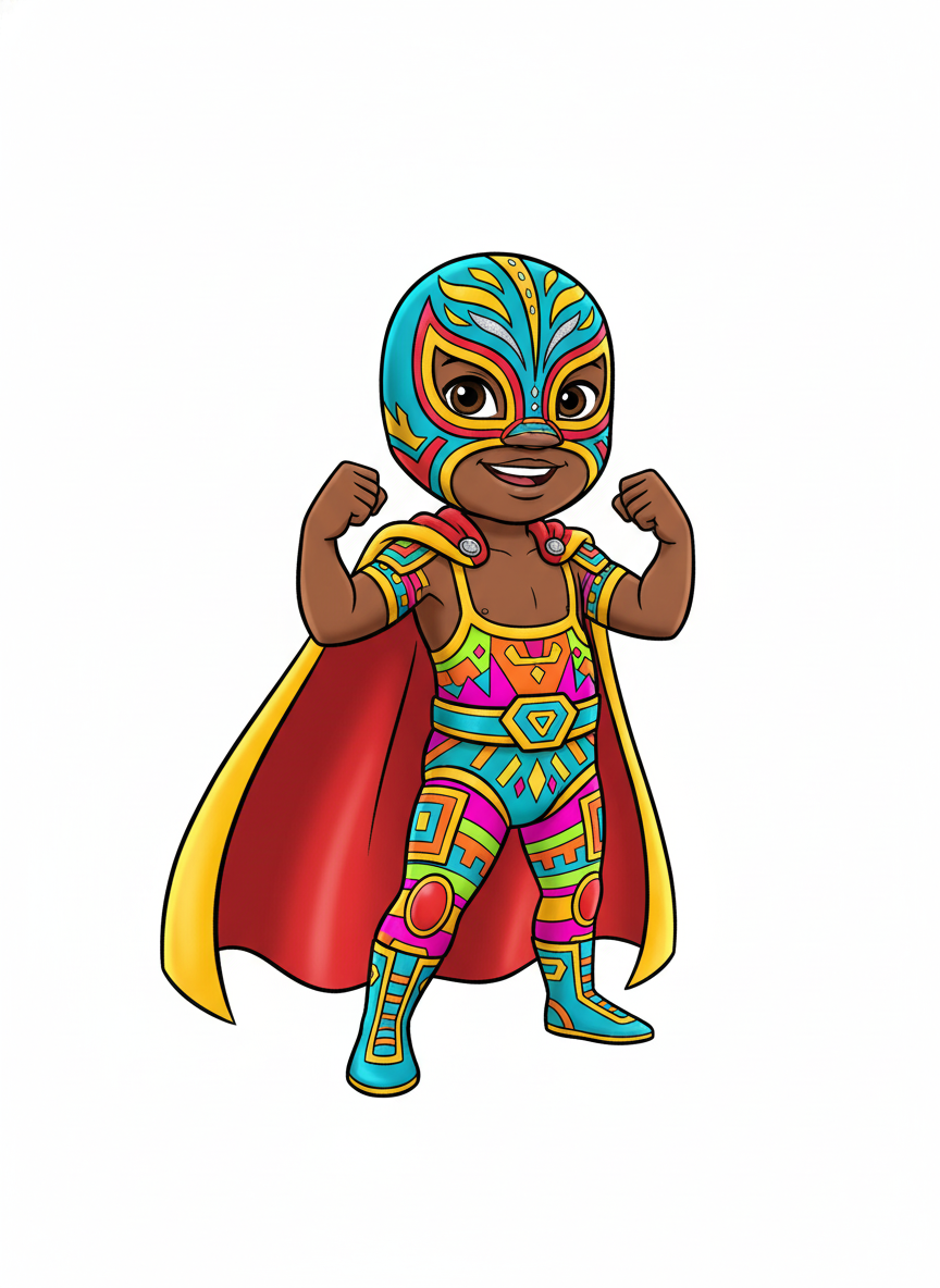Anthony the Tiny Luchador - Golden Age Animation