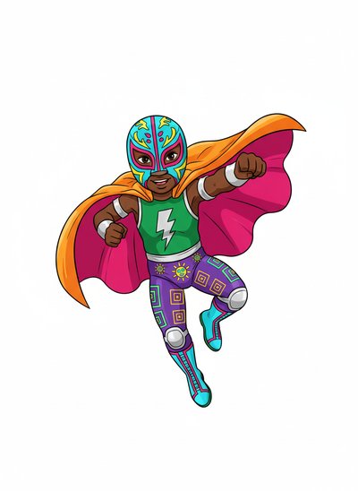 My Baby the Luchador 💪 - Minimalist