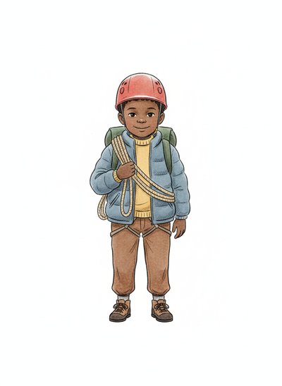 Anthony's Adventure in the Mountains - Gentle Pencil