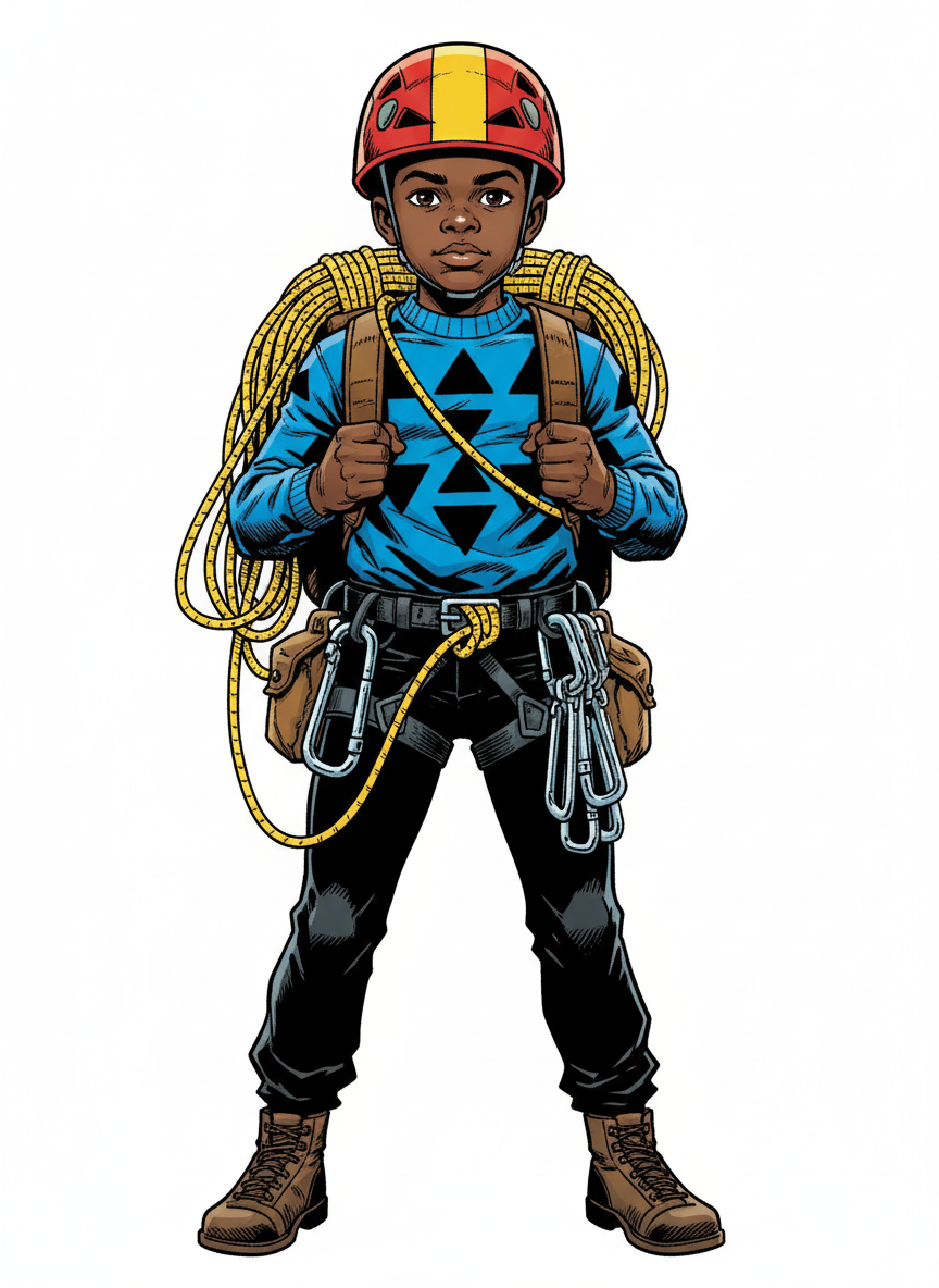 Climber Anthony - Comic Book