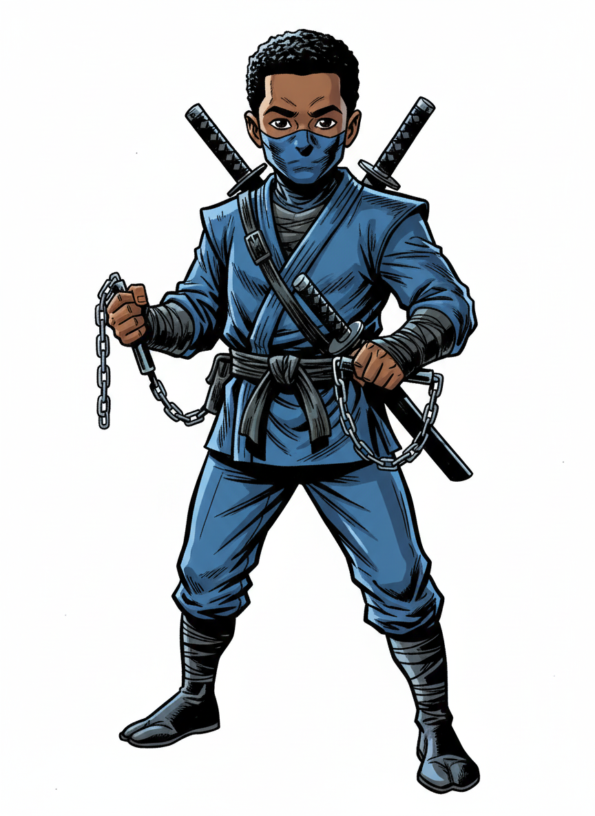 Ninja Anthony - Comic Book